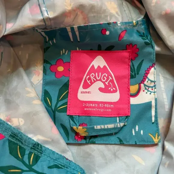Frugi Girls Rain Or Shine Jacket 2-3Y